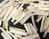 大根とかいわれのオイスター炒め作り方2写真