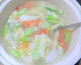 作り置きスープで、たんぱく質補給作り方4写真