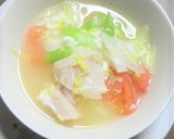 作り置きスープで、たんぱく質補給作り方5写真