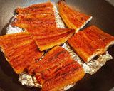 安い鰻で★鰻＆うな肝丼★肝吸い付き作り方3写真