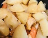 付け出し／惣菜●鶏肉と根菜のあまから煮作り方3写真