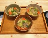 水から煮るキノコ達☆白菜&豚バラ塩スープ作り方9写真