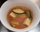 野菜ジュースの味噌スープ作り方4写真
