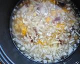 たこ・コーンの洋風炊き込みご飯♪作り方3写真