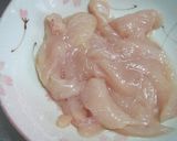 プチトマトとむね肉のオリーブ油和え♪作り方2写真