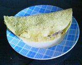 トルティーヤと豆ペーストでメキシカン作り方4写真