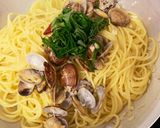 大葉香るボンゴレビアンコ作り方6写真