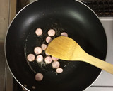 超簡単☆激うま焼き飯のソースオムライス♫作り方1写真
