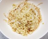 至高のトロトロ❤餅＆チーズの味噌ラーメン作り方2写真