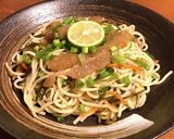 簡単♡松前漬け数の子DE贅沢和風パスタ作り方2写真