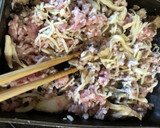 あつあげと人参のきのこたっぷりあんかけ作り方2写真