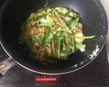 ニラ大量！シーフードMIX♡簡単チヂミ作り方5写真