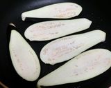 焼きなす　梅じゃこしそを巻いて♪作り方1写真