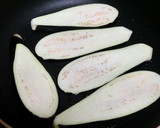 焼きなす　梅じゃこしそを巻いて♪作り方1写真