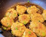 夏野菜のチーズつくね作り方9写真