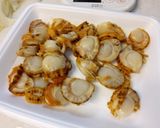 ホタテ豆苗スープ♪作り方1写真