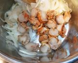 ホタテ豆苗スープ♪作り方5写真