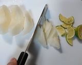 ゴーヤとズッキーニと梨のサラダ作り方4写真