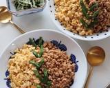 腸活！高野豆腐炒り卵と鶏むね肉のそぼろ丼作り方14写真