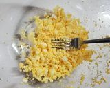 ２０チーズバーグ丼！ママママカロニ添え作り方1写真