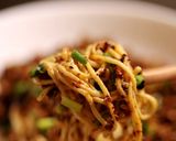 ピリ辛！やみつき！汁なし担々麺作り方14写真