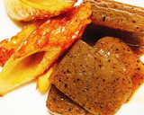 こんにゃくとちくわの甘辛炒め作り方5写真