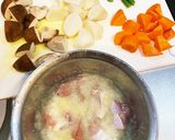 りんごと玉ねぎでみぞれ風☆鶏と野菜の煮物作り方21写真