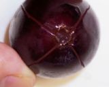 巨峰やピオーネ等のぶどうの簡単な飾り切り作り方5写真