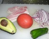 アボカドとＷトマトのパスタ作り方1写真