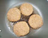 ２０チーズバーグ丼！ママママカロニ添え作り方6写真
