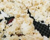 胡麻ごはん／セサミライス●ごま油で炒める作り方1写真