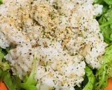 胡麻ごはん／セサミライス●ごま油で炒める作り方2写真
