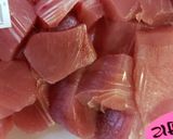 まるでお肉っ‼️まぐろのフライ作り方1写真