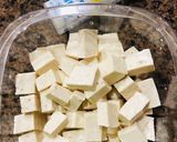 簡単焼き豆腐　crispy tofu♡作り方1写真