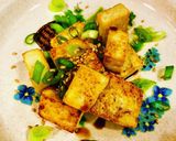 簡単焼き豆腐　crispy tofu♡作り方3写真