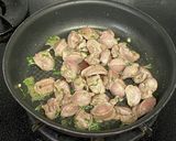 砂肝の大葉バター焼き作り方4写真