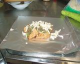 節約♡厚揚げの肉味噌チーズ♡作り方3写真