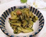 ひらひらズッキのペペロン風♬レンジで簡単作り方8写真