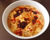 袋ラーメンで簡単♪酸辣湯麺作り方3写真