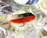 たっぷりきのこと生鮭のホイル蒸し作り方4写真