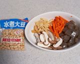 ひじきと大豆の煮物作り方1写真