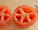 下ごしらえ:トマトのコンカッセ(角切り)作り方6写真