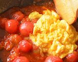 ミニトマトのふわ卵炒め（西紅柿炒蛋風）♪作り方3写真