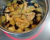 ささっと簡単!なす玉(卵)素麺つゆ作り方6写真