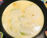 寝ぼけ眼の朝ごはん★㏌スパ　ミルクスープ作り方2写真