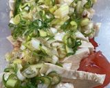 トマトと鶏胸肉のネギだれサラダ作り方5写真