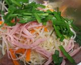 ハムとそうめんのナムル作り方5写真