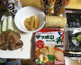 我が家の盛りだくさんラーメン作り方1写真