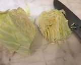 【材料4つパパッと副菜】キャベツナサラダ作り方1写真