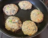 ジューシ〜！具沢山とうふハンバーグ！！作り方6写真